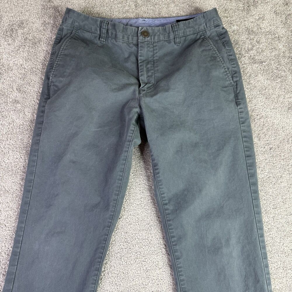 Bonobos Pants Men’s 32/34 Blue Casual Straight Leg